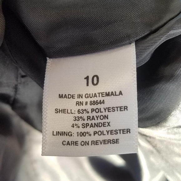 Emily military style black Blazer size 10 - Picture 6 of 6